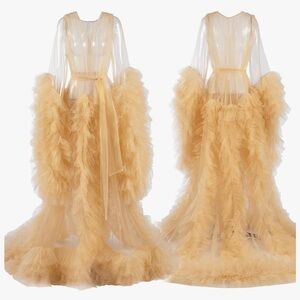 NEW Tulle Robe. (Missing Belt.)